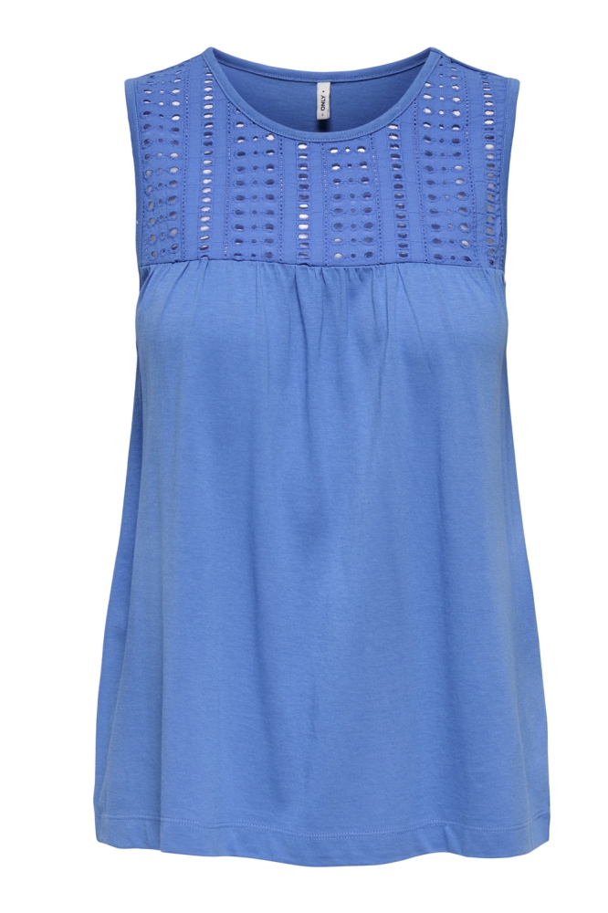 ONLSHARON S/L O-NECK TOP JRS 15347055 REGATTA